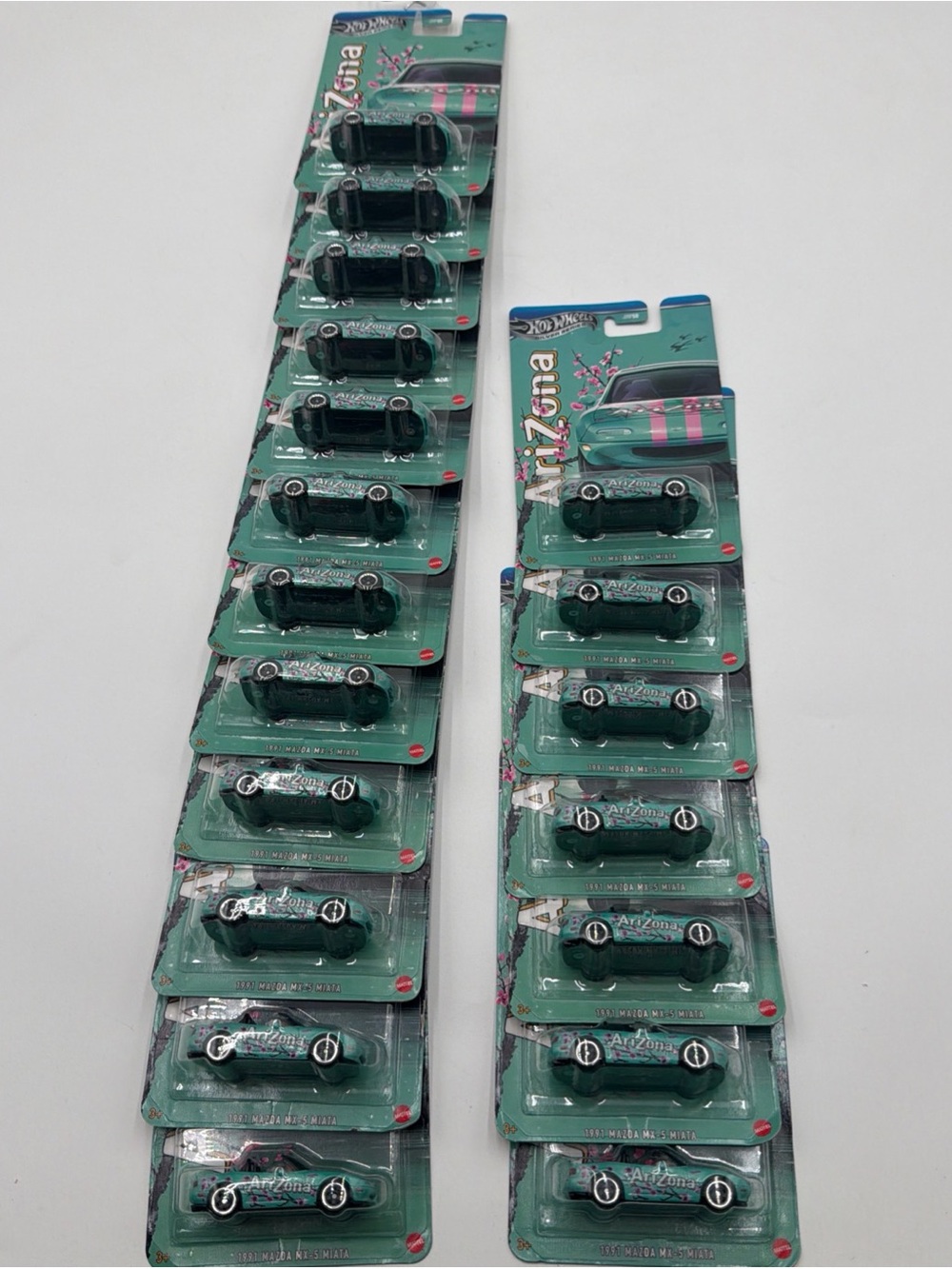 Hot Wheels Arizona MX-5 Miata lot of 19